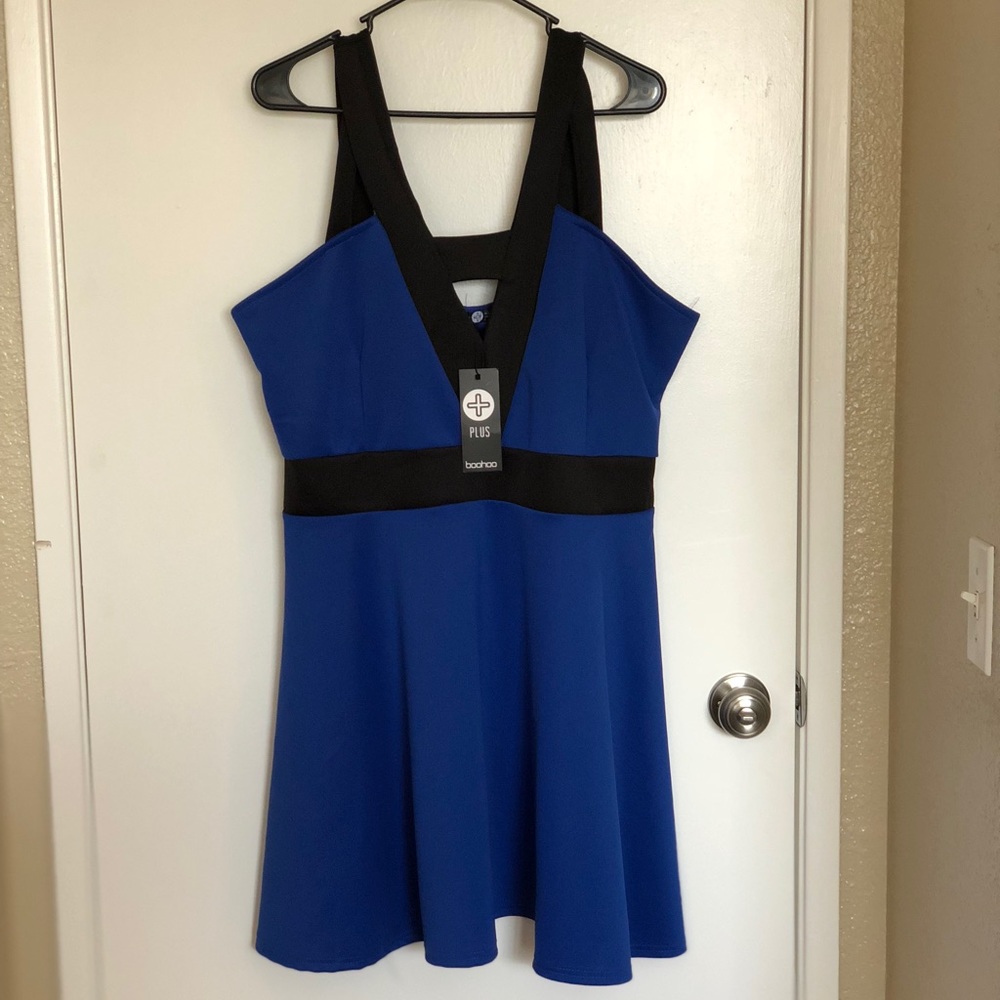 Royal Blue Boohoo Dress